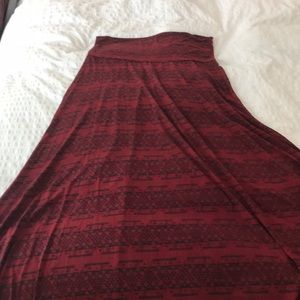 Lula roe slinky maxi size medium